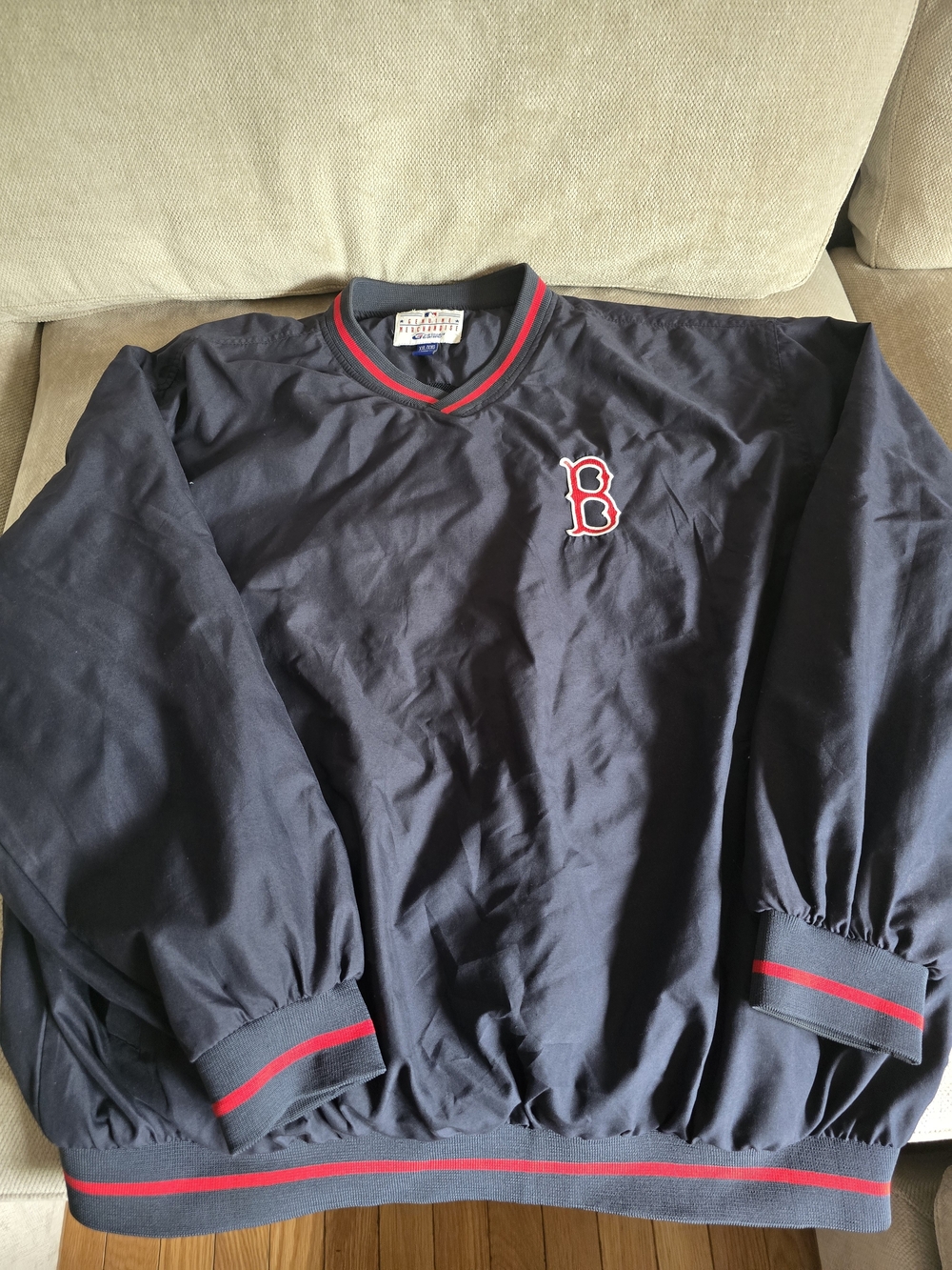 Boston Red Sox Navy Pullover Jacket